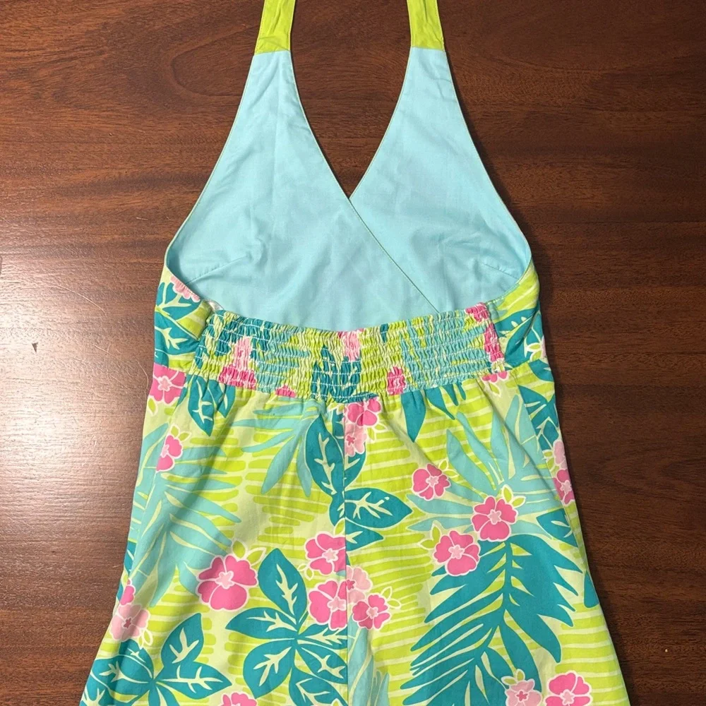 Lilly Pulitzer Tropical Halter Dress